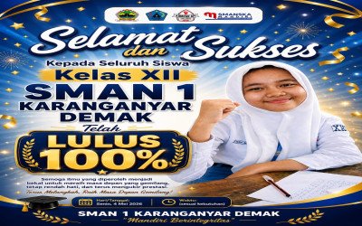 Pengumuman Kelulusan SMA Negeri 1 Karanganyar Tahun 2026